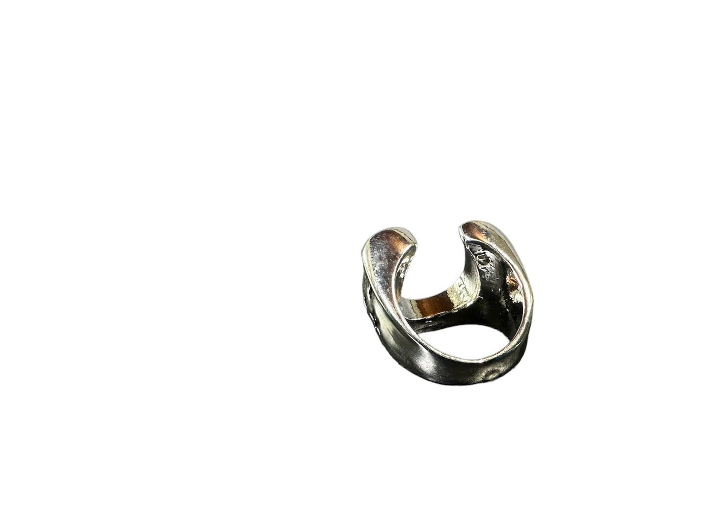 Authentic Vintage Horse Shoe Ring in silver