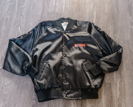 vintage 80s Dodge IROC satin jacket