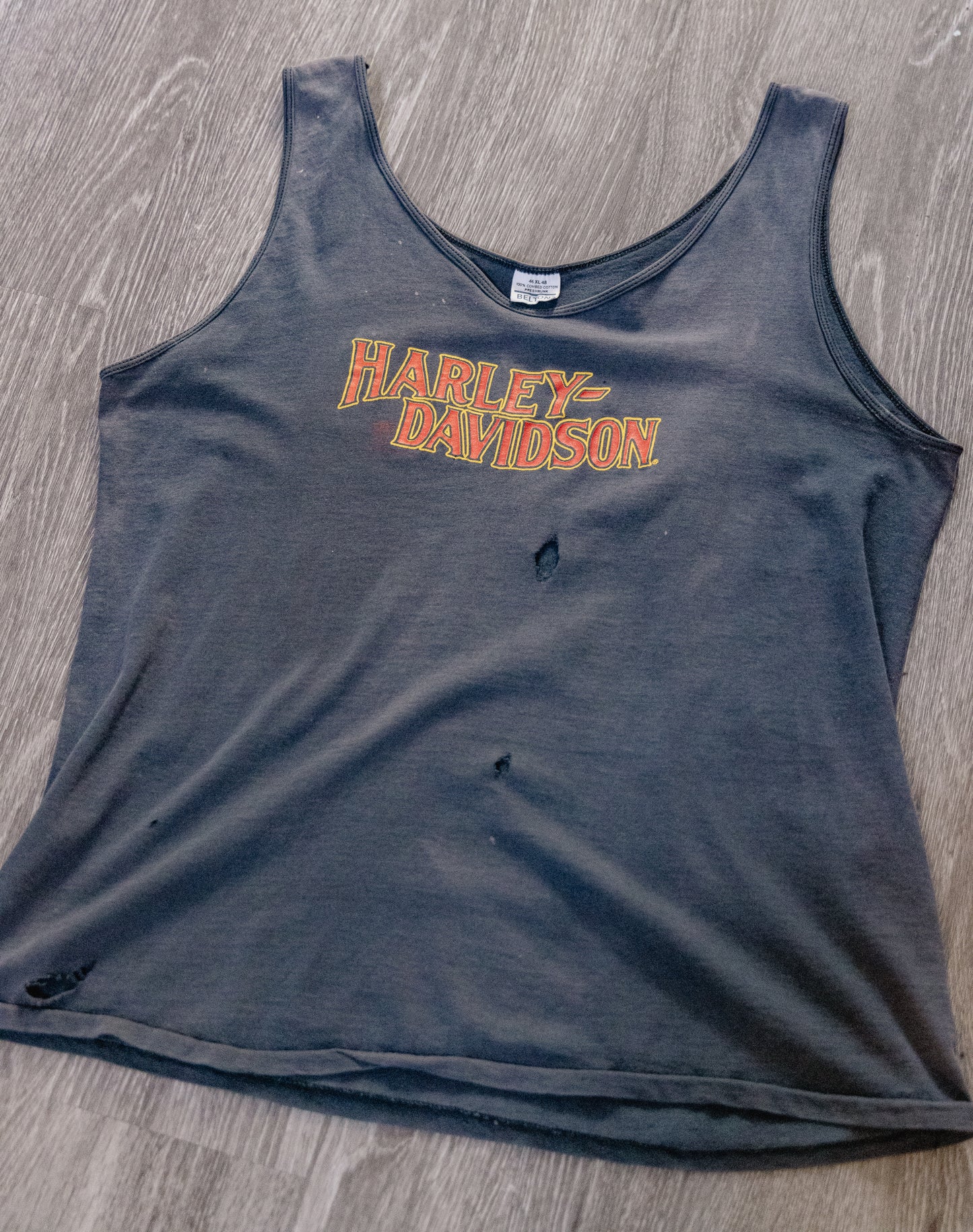 Vintage 80s Harley Davidson tank top Reno Nevada