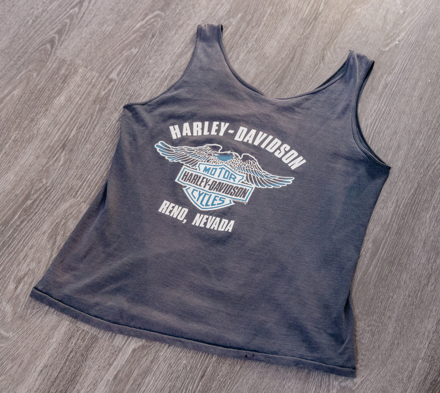 Vintage 80s Harley Davidson tank top Reno Nevada