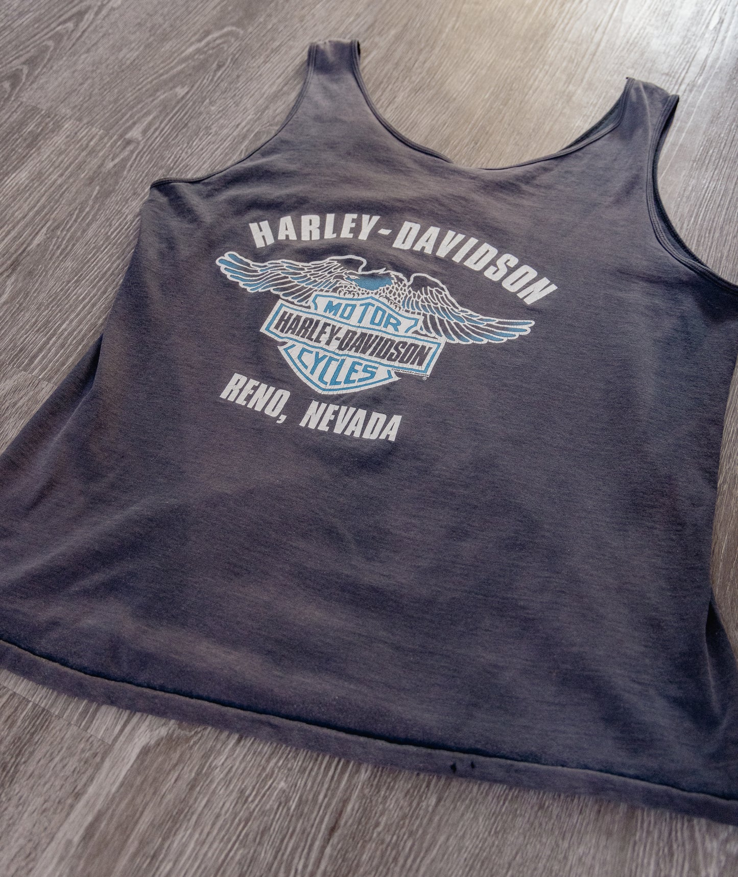 Vintage 80s Harley Davidson tank top Reno Nevada