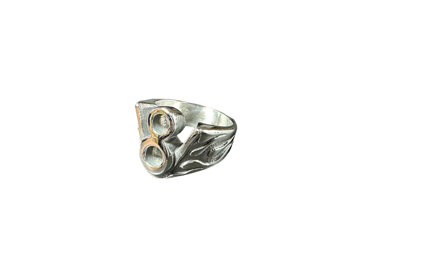 Vintage 90s Biker Ring